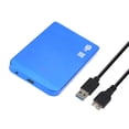 thumbnail image 1 of 2.5 Inch to USB 3.0 External Hard Drive Enclosure Ultra Slim SSD HDD Case Support 4TB 6Gbps UASP Hot Swap, 1 of 8