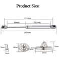 thumbnail image 2 of Gas Strut, 2pcs 100n Hydraulic Cabinet Struts Gas Struts Pneumatic Arm For Cabinet Door Lift Kit Furniture Hin Damper, 2 of 3