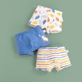 thumbnail image 2 of REDARER Boys Boxer Briefs 3-Pack, Cute Print Cotton Underwear, Soft & Breathable for Kids,Size for 2-3 Years, 2 of 3
