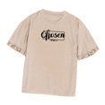 thumbnail image 4 of Camiseta de mujer Camiseta básica Camisetas de manga corta Camiseta Tops de verano Trajes para uso diario caqui, 4 of 8