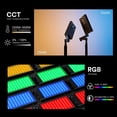 thumbnail image 3 of Lámpara de vídeo Godox M1 RGB LED a todo color de 13 W con batería, 3 of 8