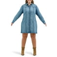 thumbnail image 3 of Lee Women's and Women's Plus Heritage Western Denim Dress, Sizes XS-4X, 3 of 3