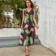 thumbnail image 5 of Flamingo Pattern Art Sleeveless Dress Women's Summer Suit Dresses for Women 2025 Luxury Party Dress, 5 of 7