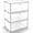 Style1-3Drawers, variant on Acrylic Makeup Organizer, 3 Pack Stackable Clear Storage Drawers for Baby Bottles Desk Organizers with 3 Drawers for Countertop Vanity Nursery Modular System for Cosmetics Jewelry