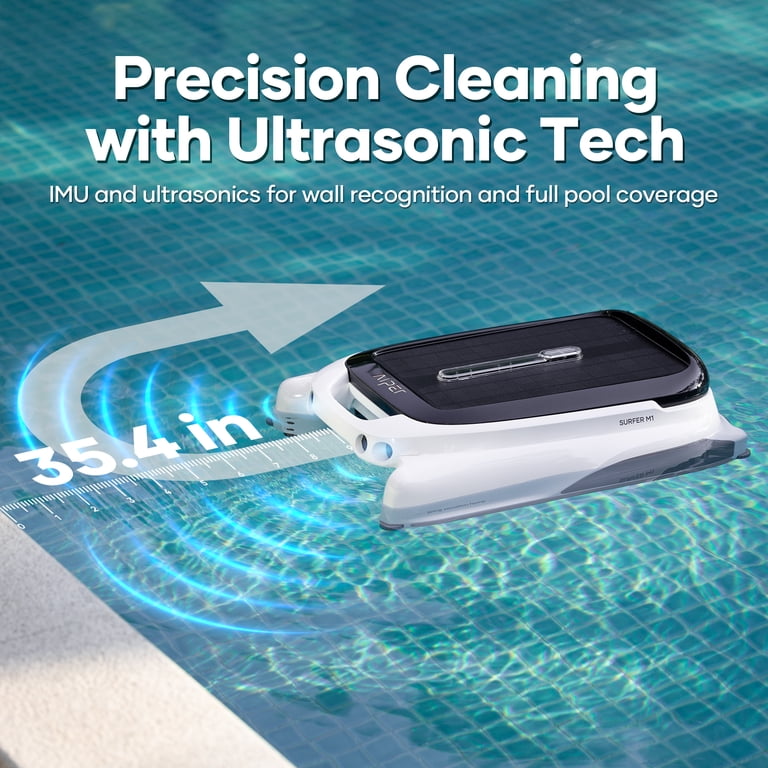 Pool Surface Cleaner Solar Pool Skimmer - Robotic Pool Cleaner With App ...