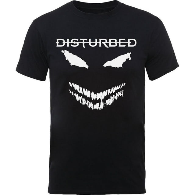 Disturbed T-Shirt Adulte Visage Effrayant avec Bougie
