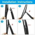 thumbnail image 2 of Unique Bargains Car Rear Window Windshield Wiper Blade Arm Set for 06-13 Mazda 5, 2 of 3