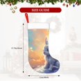 thumbnail image 4 of Honeii Sunshine Colorful Cloud Rabbit for Christmas Stocking,Large Xmas Stocking,Holiday and Family Stocking for Fireplace Christmas Holiday Party Decoration, 4 of 7