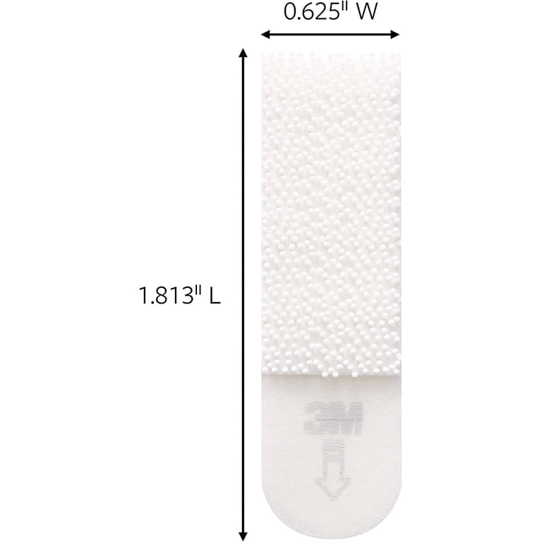 Command Small Picture Hanging Strips – 36 Pairs, No-Damage Wall Adhesive, Holds Frames Up To 8x10 Inches, Easy Clean Removal