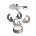 thumbnail image 5 of keepw Metal Rotating Candle Holder Portable Cute Cartoon Restaurant Christmas Wedding Party Tealight Candlestick Ornament  Type 4, 5 of 5