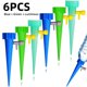 thumbnail image 1 of 6PCS Durable Bottle Automatic Self-Watering Drippers Sprinklers Garden Drip Irrigation Household Plant Flower Watering Tools He Qiyong unisex, 1 of 2