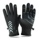 thumbnail image 2 of Touch Screen Zipper Fleece Warm Autumn and Winter Gloves Windproof and Waterproof Men's Motorcycle Cyclists, 2 of 10