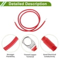 thumbnail image 4 of Universal 3/8" Lug 8 AWG Battery Inverter Cable Red 3.5FT Battery Cable Tinned Copper 1 Pc, 4 of 7