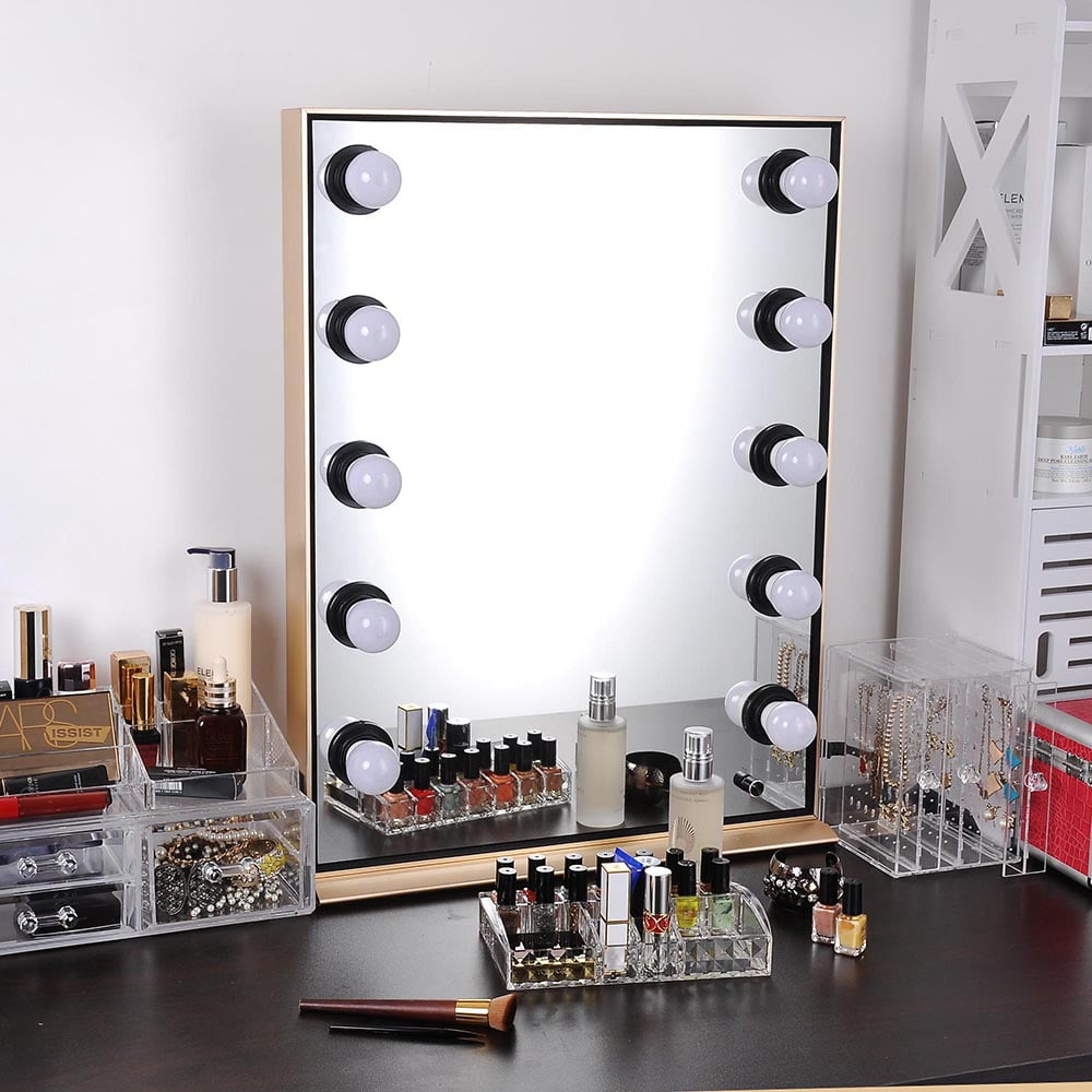 Yescom 26 Hollywood Makeup Vanity, Vanity With Hollywood Lights