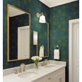 thumbnail image 3 of S4Sassy Self-Stick Decorative Boho Wallpaper, Dot Geometric Print Wall Paper, Vinyl Waterproof Contact Paper, Blue, 25"X 240" Removable Renter Friendly Walls Covering For Bedroom, Dining Room, 3 of 8