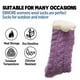 thumbnail image 2 of Dinheiro Calcetines borrosos para mujer, pantuflas mullidas, forro polar suave para cabina, estilo 1, 2 of 5