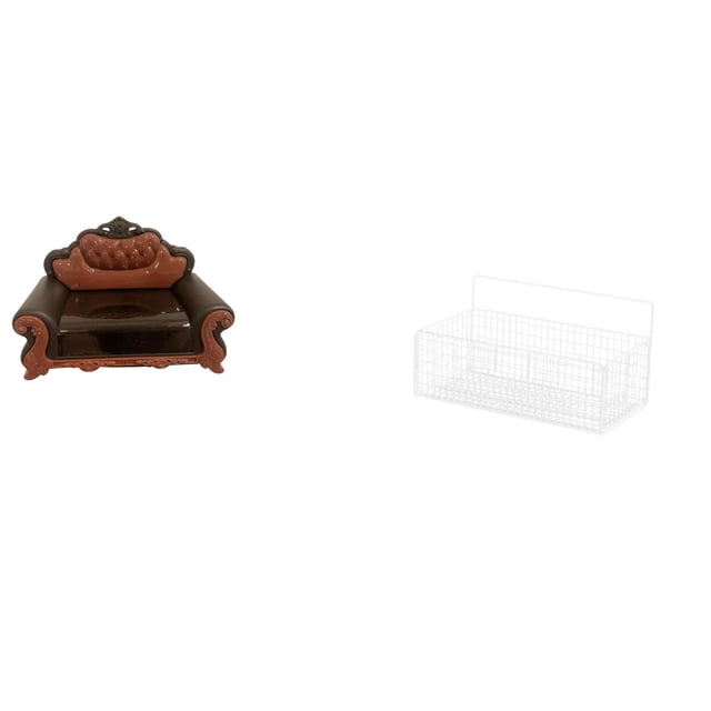 Sofá Miniatura, Sillón Individual, Modelo DIY, Accesorio, Mueble Miniatura Para Micropaisaje, Decoración De Regalo Con Cestas Colgantes, Estantes Flotantes, Organizador De Pared De Metal