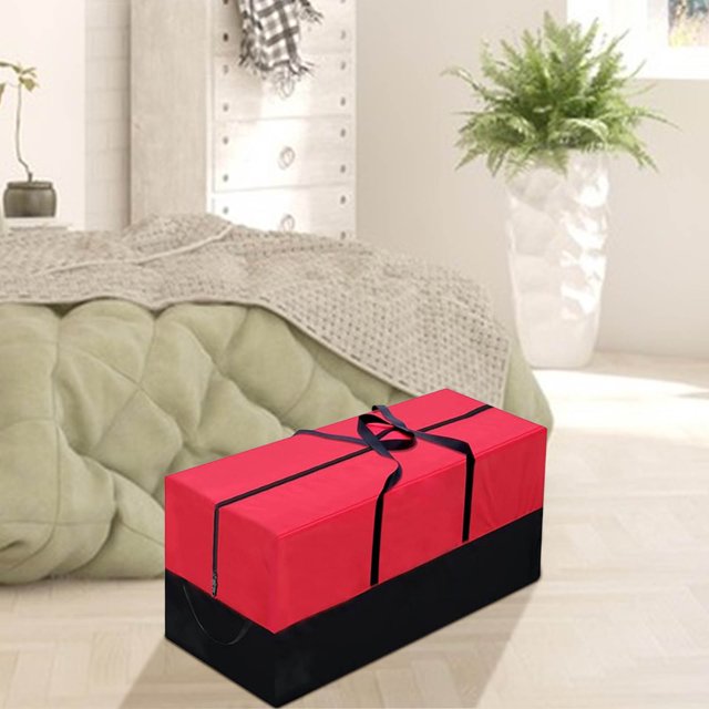 Birdeem Christmas Tree Storage Bag,Large Capacity Waterproof Cover for Artificial Trees with Double Zipper,Durable Cloth Storage Bag for Holiday Decorations Garage and Attic Use