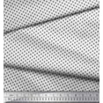 thumbnail image 3 of Soimoi Poly Georgette Fabric Dot & Greek Key Small Print Sewing Fabric Yard 42 Inch Wide, 3 of 3