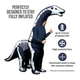 thumbnail image 2 of AFG Media Ltd Inflatable Skeleton Diplodocus Halloween Costume for Adults, Standard, 2 of 4