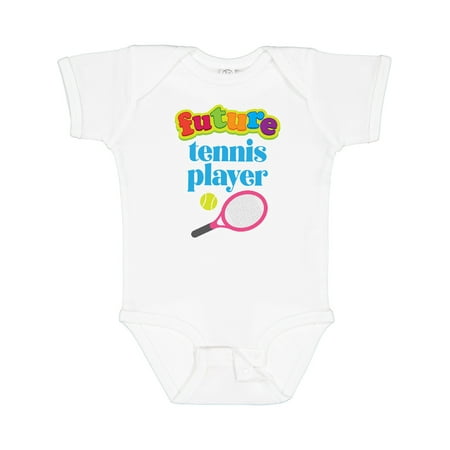 

Inktastic Future Tennis Player Cute Girls Gift Baby Girl Bodysuit
