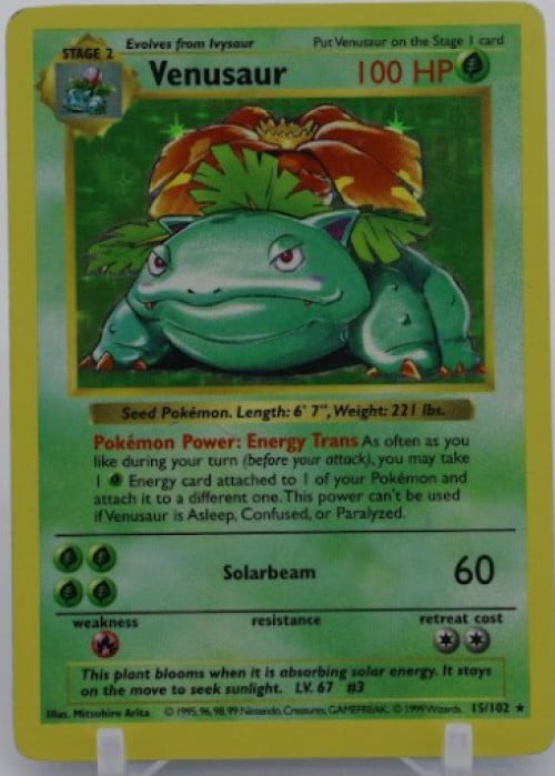 Original Venusaur Card