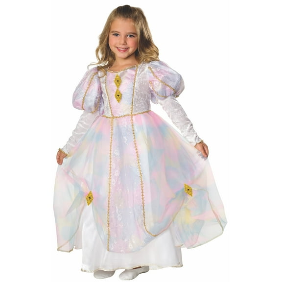 Rainbow Princess Costume, Large