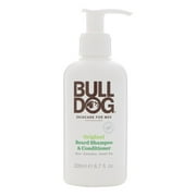 Original Beard Shampoo And Conditioner For Men By Bulldog Natural Skincare, 6.7 Oz, 3 Pack