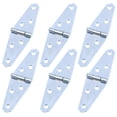 thumbnail image 1 of Geesatis 6 Pcs Strap Hinges Heavy Duty Hinge 2 inch Cabinet Latch Door Hinge, with Mounting Screws, 1 of 4