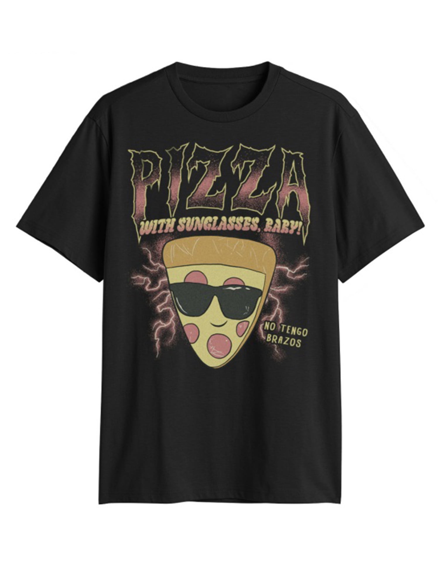 Toy Story, Boys' Graphic Tee with Short Sleeves, Pizza Face, Sizes XS-XXL