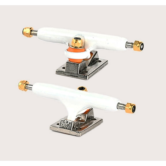 Blackriver Fingerboard 3.0 Trucks Without Tool - 34mm White and Silver