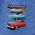 thumbnail image 3 of Wild Bobby Ford Fairlane GT 427 Red Blue Green Classic Vintage Car Lover Women Tri-Blend Racerback Tank Top, 3 of 5