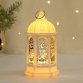 thumbnail image 2 of 2 lámparas de mesa de Ramadán, decoraciones para el hogar de Ramadán, decoración de linterna de Ramadán de plástico LED, luz Eid Mubarak, lámpara de mesa de decoración navideña para el hogar de Ramadán   JM, 2 of 5