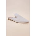 thumbnail image 3 of GEM-39 - POINTED TOE SLIP ON MULE FLATS, 3 of 4