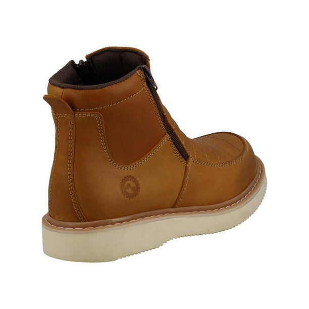 Botas Hombre Casuales Sail Piel Cierre Trabajo Resistente cafe