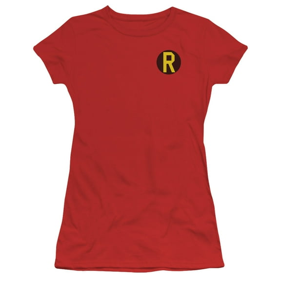 DC Comics Robin Logo S/S Junior Women's T-Shirt Sheer