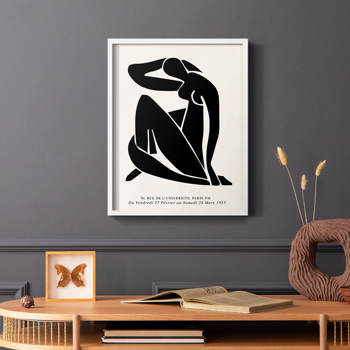 Matisse LVI Framed Print - Solid Wood