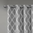 thumbnail image 4 of Home Essence Etro Printed Ikat Blackout Window Curtain Panel, 4 of 8