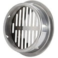 thumbnail image 6 of ABCISI Stainless Steel Flat Drain Cover, Large Displacement Grate Cover for Outdoor Yard Drain Pipe Roof Balcony, 150 Flat Mouth, Stainless Steel, High-Efficiency Filter, for Balconies Roofs Garages, 6 of 9