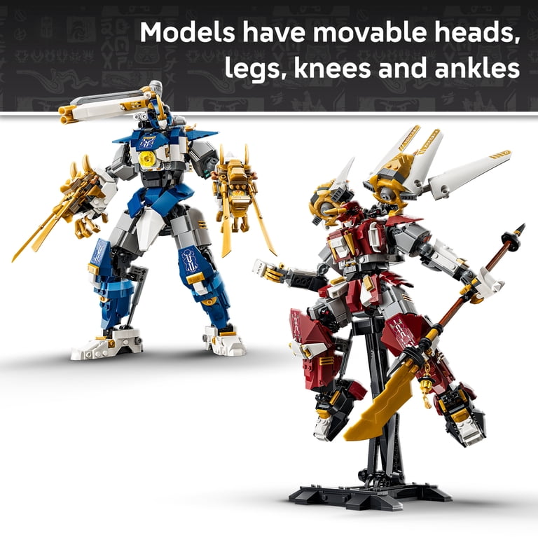 ニカドン LEGO NINJAGO The Twin Titan Mechs - Building Toy for Boys & Girls