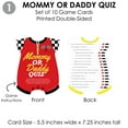 thumbnail image 4 of Big Dot of Happiness Let's Go Racing - Racecar - 4 Race Car Baby Shower Games - 10 Cards Each - - Gamerific Bundle, 4 of 8