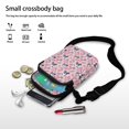 thumbnail image 7 of HELLHERO Colorful Daisy Field Crossbody Small Crossbody Bags with 2 Zippers Travel Crossbody Purse Stylish Polyester, 7 of 7