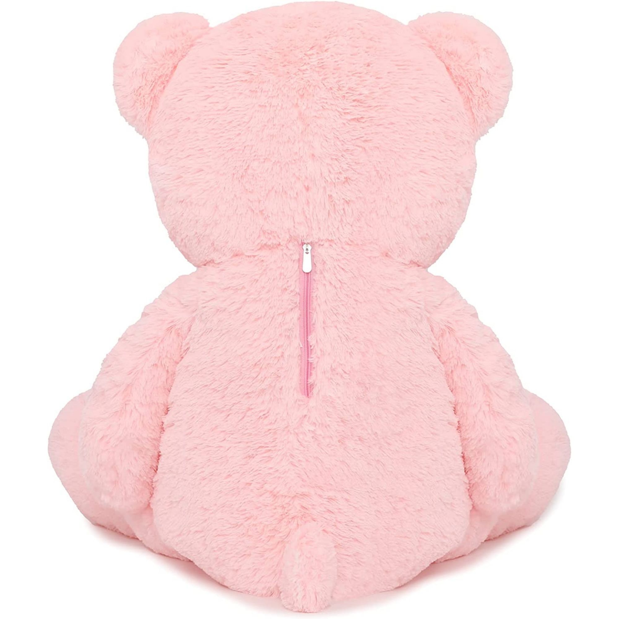 Morismos 4-Foot Pink Giant Teddy Bear Plush photo 5