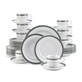 thumbnail image 4 of Mikasa Platinum Crown Cobalt 40-piece Dinnerware Set, 4 of 14
