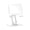 White, variant on 3 Axises Foldable Stand Heights Adjustable Rotating 360 AntiSlip for Smartphones Tablets