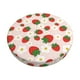 thumbnail image 1 of Balery Strawberry Floral Fundas de asiento para taburete de bar redondo de tela de terciopelo ajustables que protegen de arañazos y manchas para sillas de 14 a 17 pulgadas.-14 inch, 1 of 7