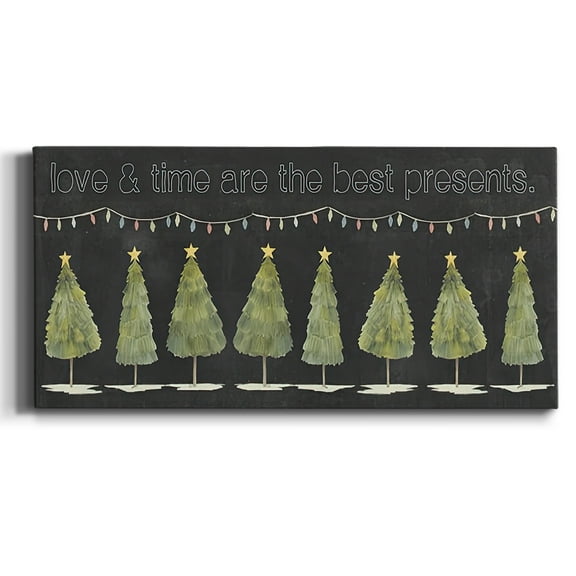 Christmas Glow Collection H- Gallery Wrapped Canvas