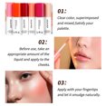 thumbnail image 5 of BEUKING Velvet Mousse Liquid Blush Makeup for Cheeks, Lightweight Water Glossy Blush to Shape, Contour & Highlight Face, Moisturizing, Long-wearing, Smudge Proof, Natural-looking, 5 of 9