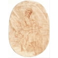 thumbnail image 3 of Andrea Pozzo 18x24 Black Modern Framed Museum Art Print Titled - Self-Portrait (1703), 3 of 5