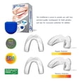 thumbnail image 3 of The ConfiDental Mouth Guard for Teeth Grinding & Clenching Pack of 6 Moldable Night Guards for Bruxism, Custom-Fit Protection for Comfortable Day & Night Use, 3 of 3